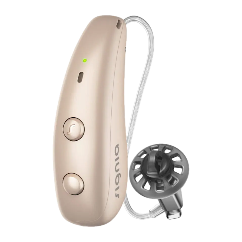 Signia Pure Charge&Go MaX 3 — boîtier commun à la famille